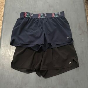 GAP Women’s Navy and Black Shorts